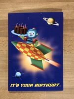 Greeting card, Have A Blast Robot Birthday Card