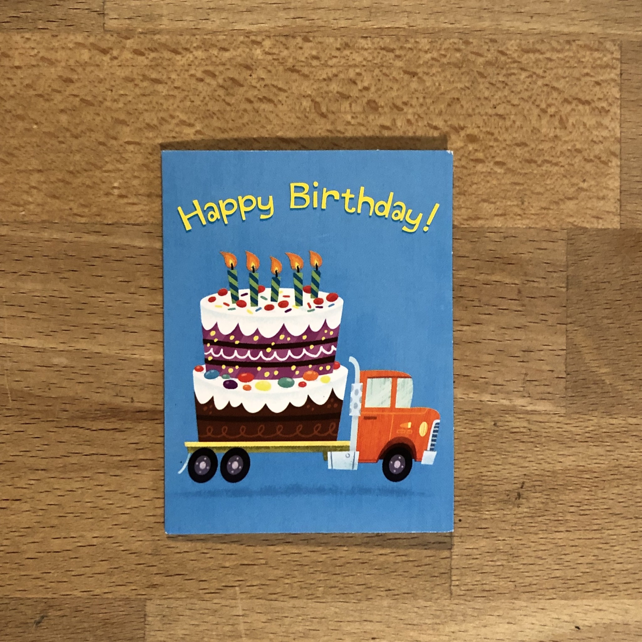 Mini Cards - Truck and Cake