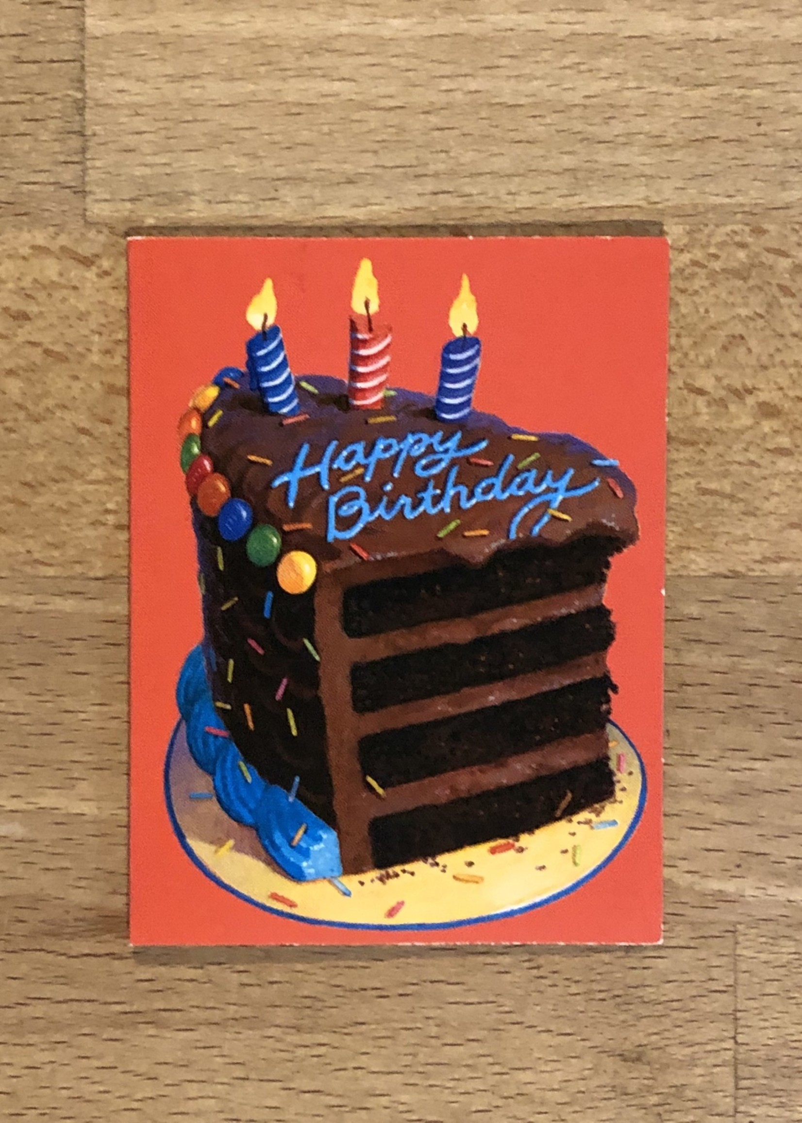 Mini Cards - Birthday Cake