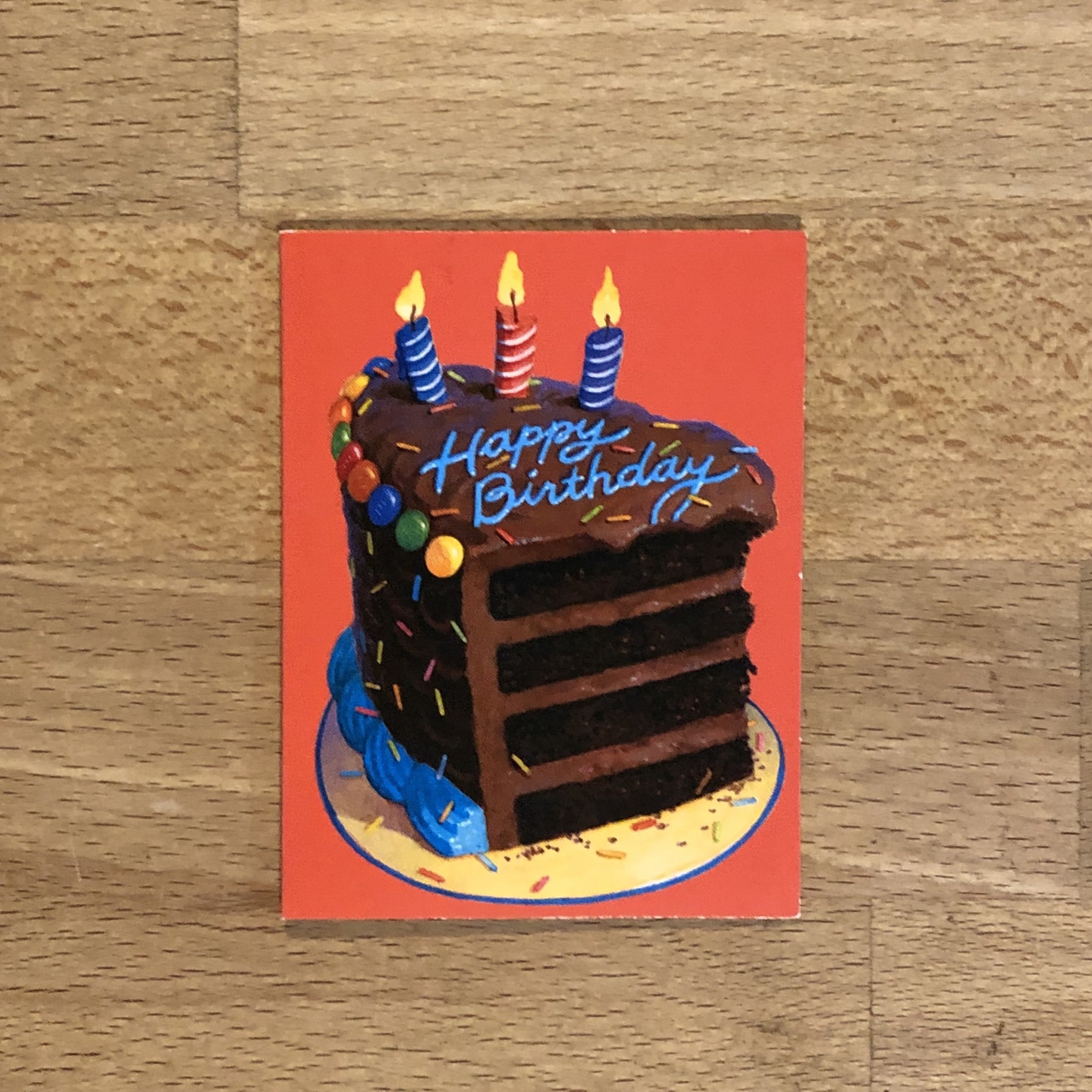 Mini Cards - Birthday Cake