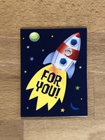 Mini Cards - Rocketship