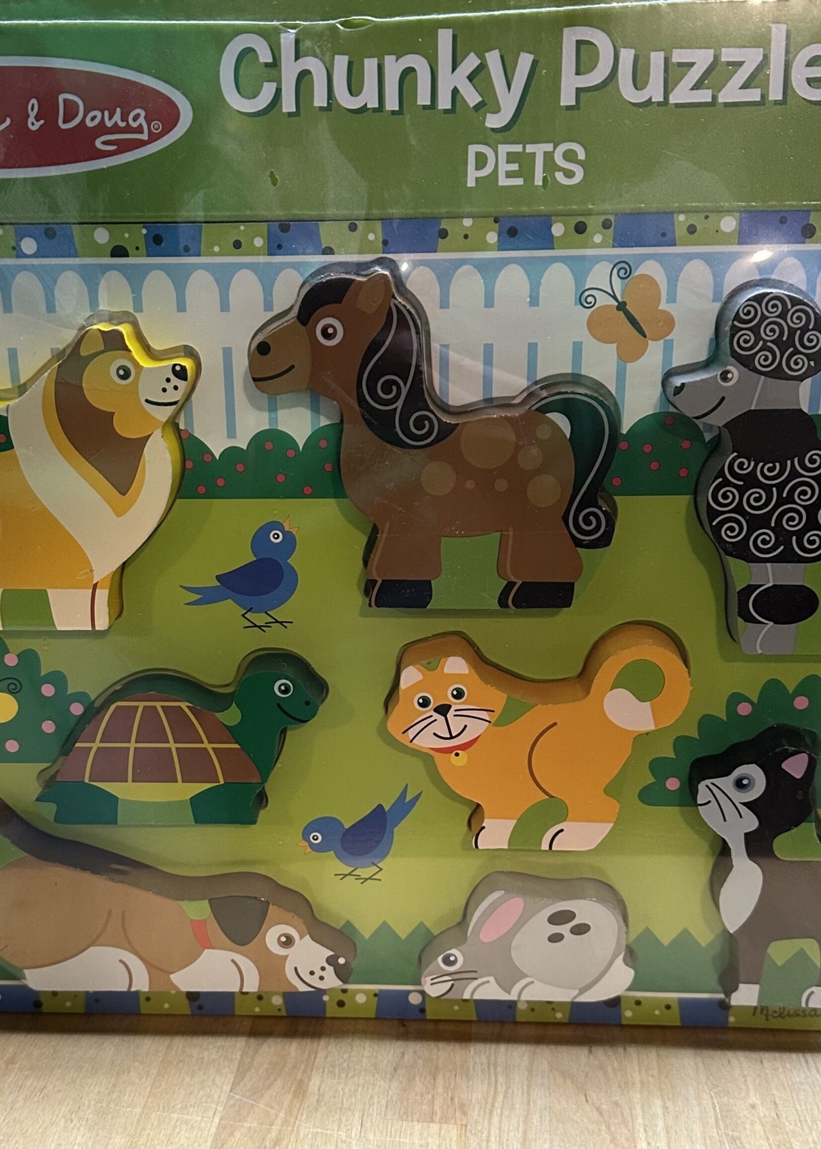 Melissa & Doug Puzzle - Pets Chunky Puzzle