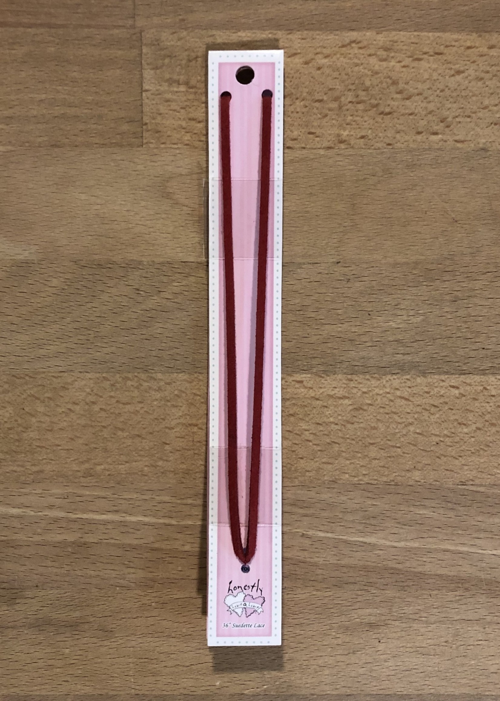 Heart 2 Heart - 36” Suedette Lace