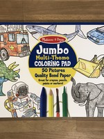 Melissa & Doug Jumbo Coloring Pad - Blue (11" x 14")