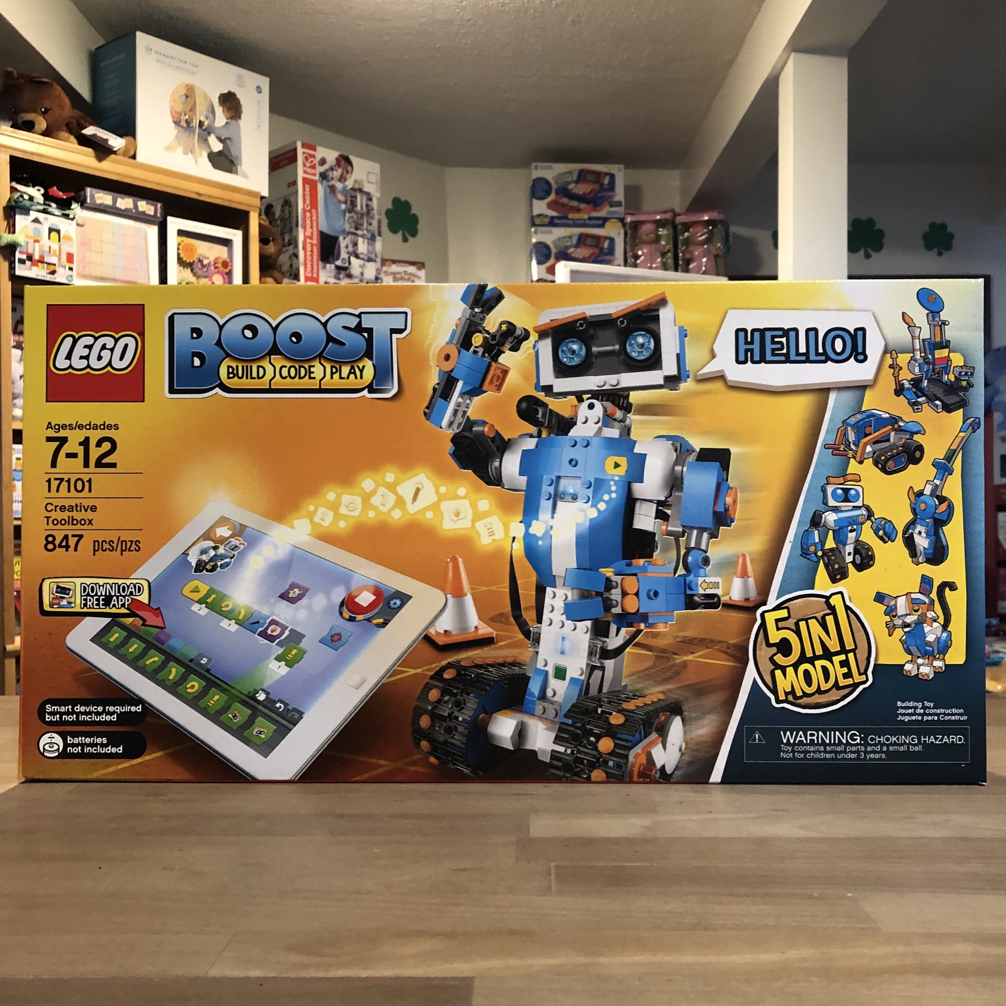 Lego boost creative toolbox building onde kit