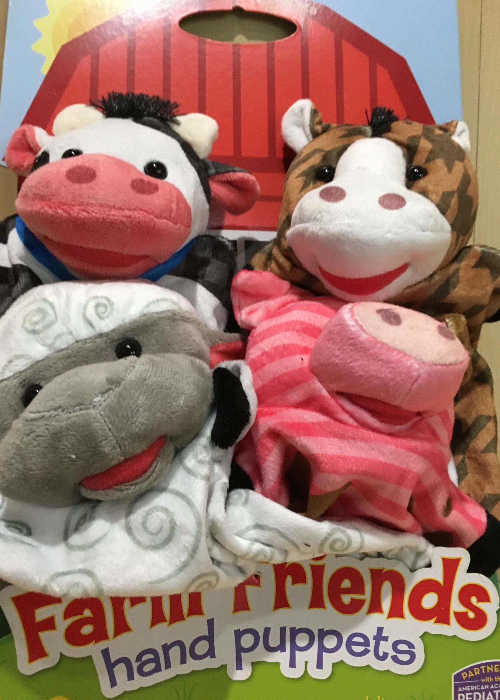 Melissa & Doug Barn Buddies Hand Puppets