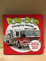 Melissa & Doug Book - Poke-a-Dot! Emergency Vehicles