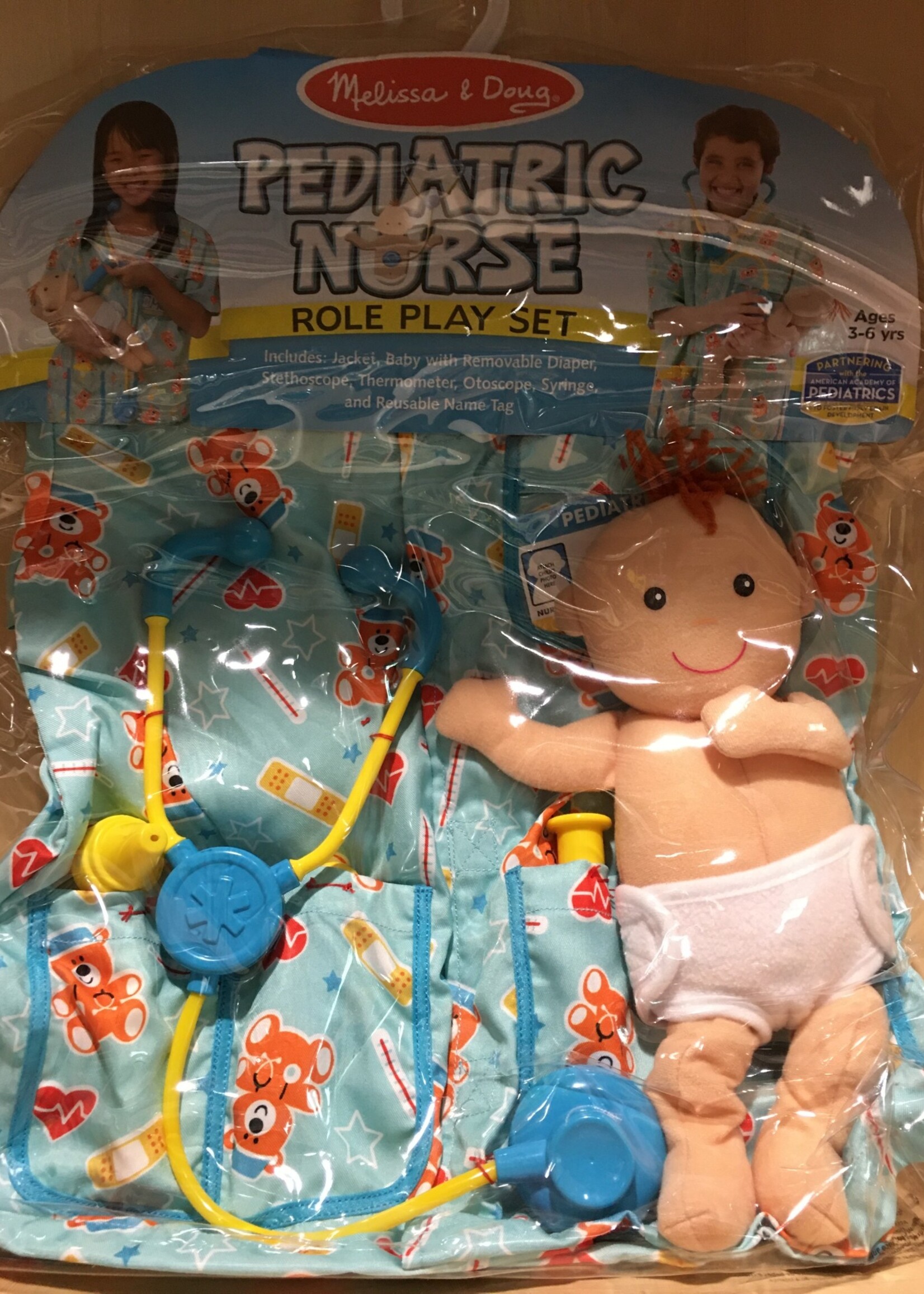 Melissa & Doug Pediatric Nurse Role Play Costume Set