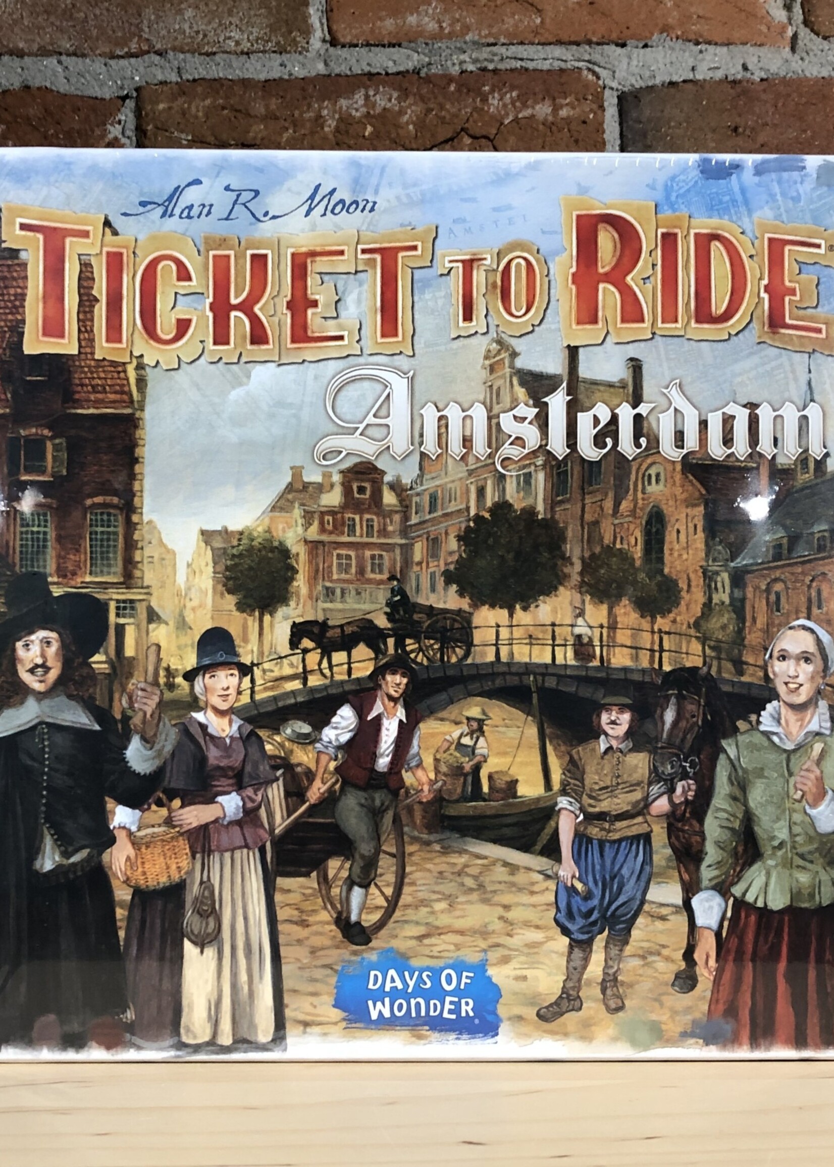Asmodee USA Game - Ticket to Ride: Amsterdam