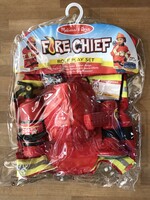 Melissa & Doug Fire Chief Role Play Costume Set