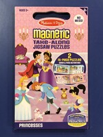 Melissa & Doug Puzzle - Take-Along Magnetic Jigsaw Puzzle: Princesses