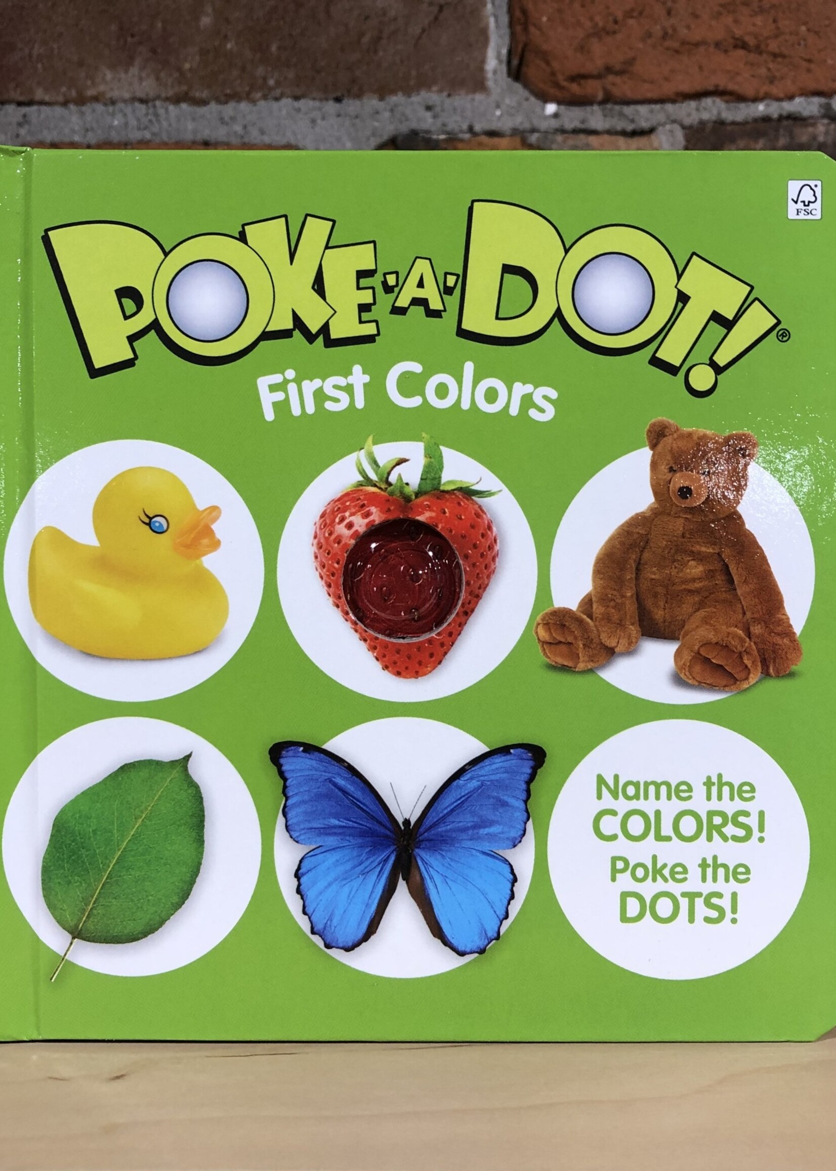 Melissa & Doug Book - Poke-a-Dot: First Colors