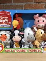 Melissa & Doug Barn Buddies Hand Puppets