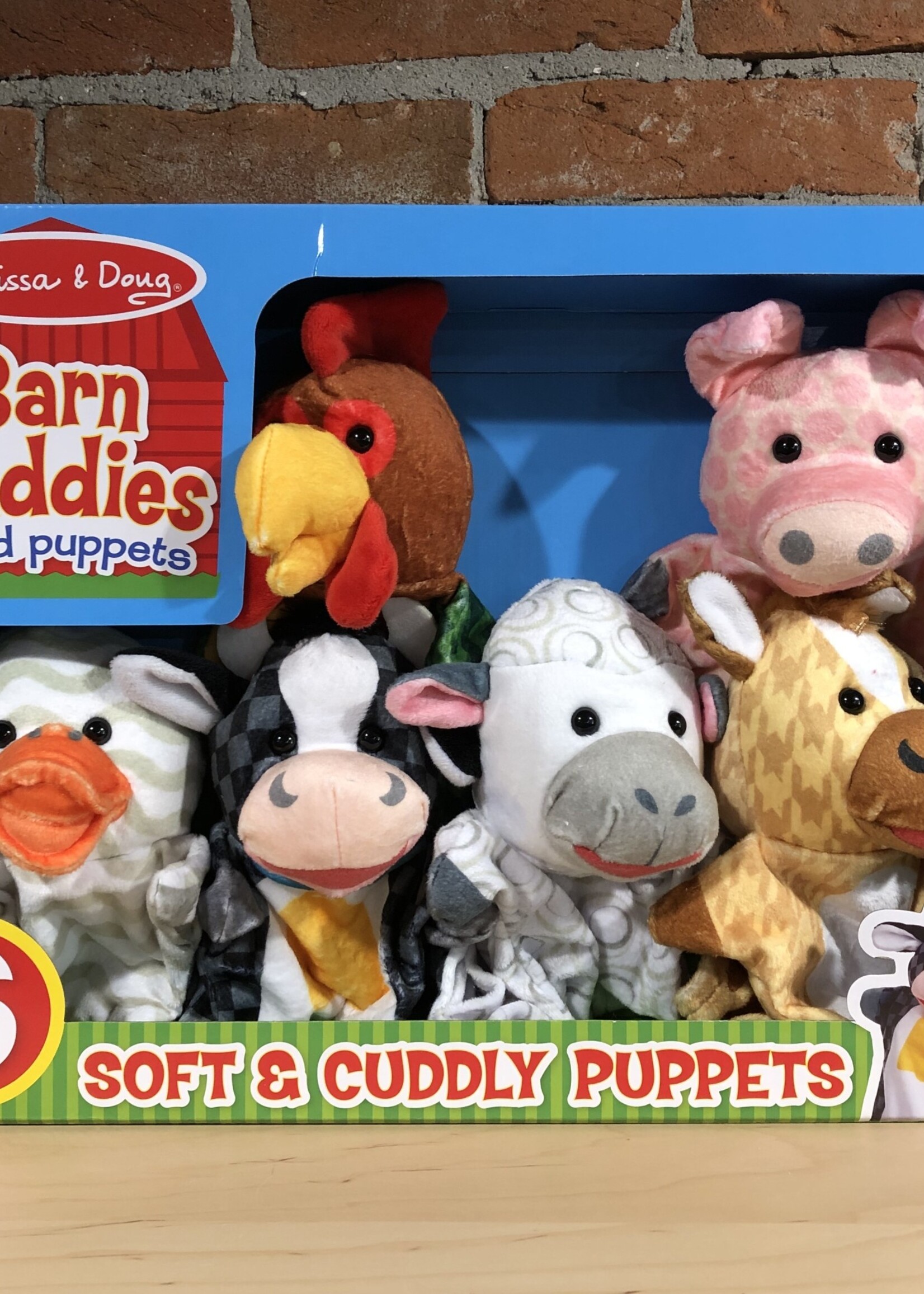 Melissa & Doug Barn Buddies Hand Puppets