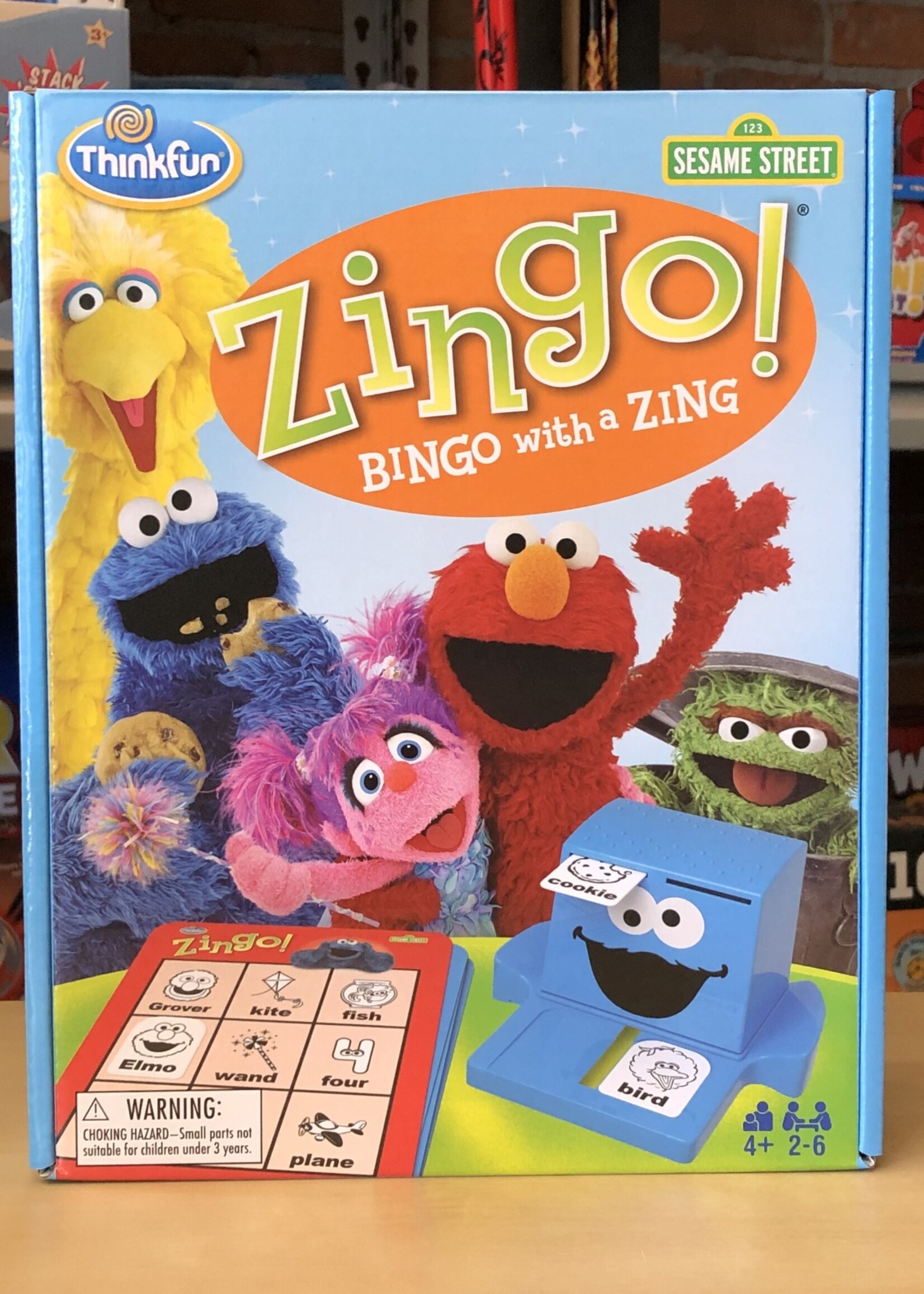 ThinkFun Game - Zingo! Sesame Street