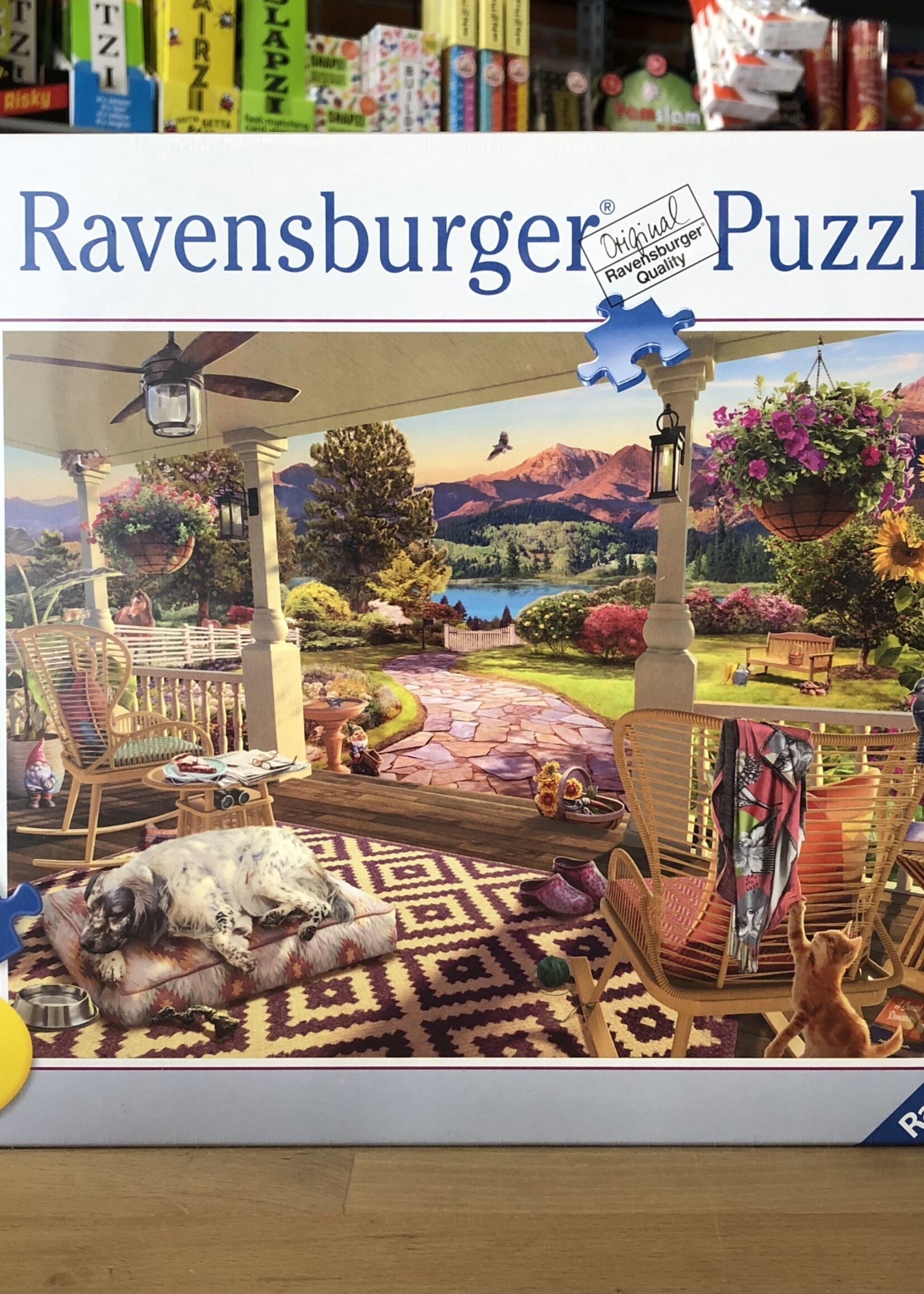 Ravensburger Puzzle - Cozy Front Porch 750 Pc.