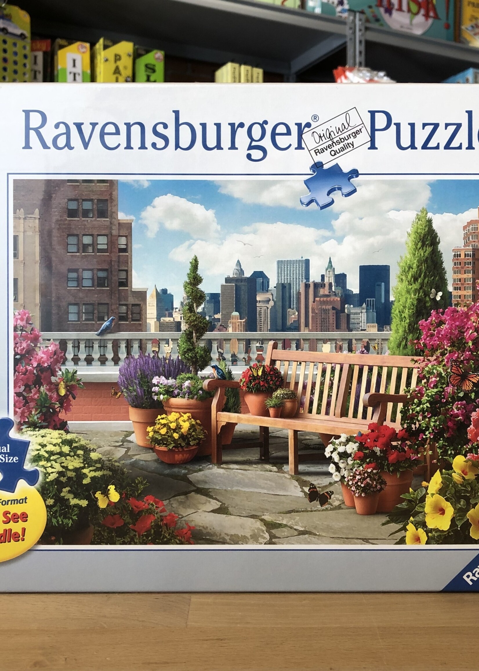 Puzzle - Rooftop Garden 500 Pc.