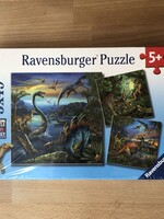 Ravensburger Puzzle - Dinosaur Fascination 3 x 49 Pc.