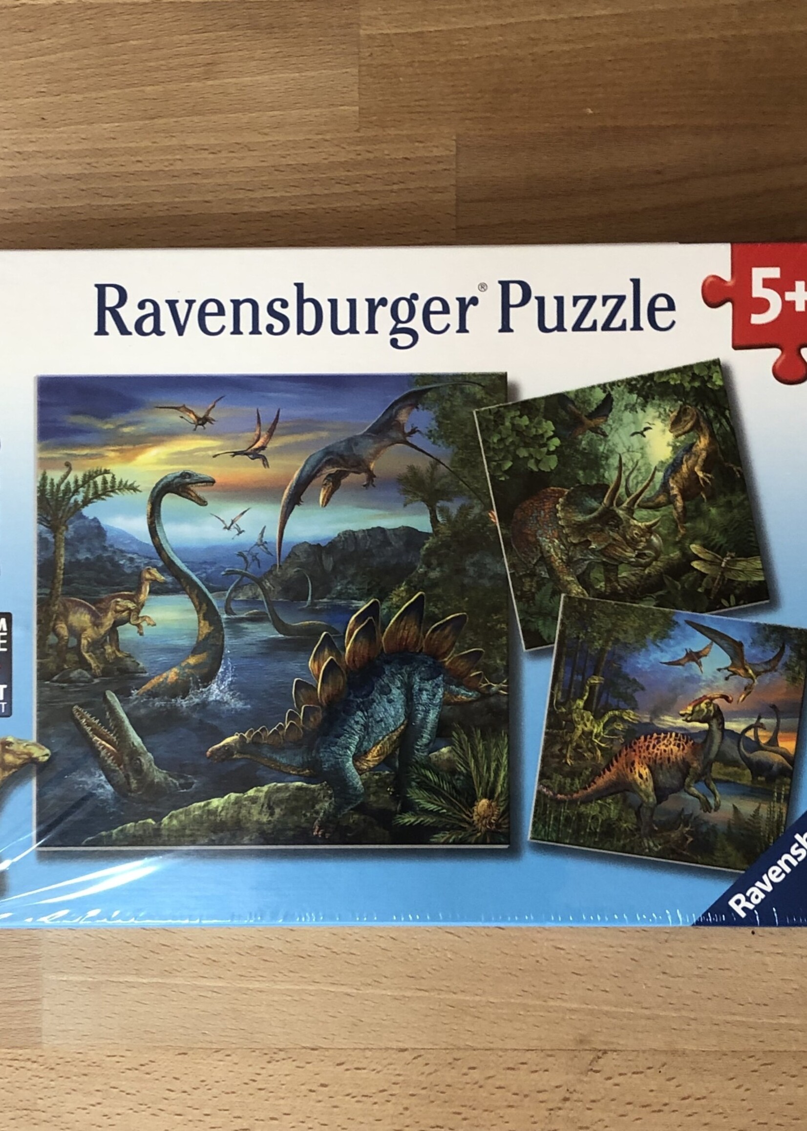 Puzzle - Dinosaur Fascination 3 x 49 Pc.