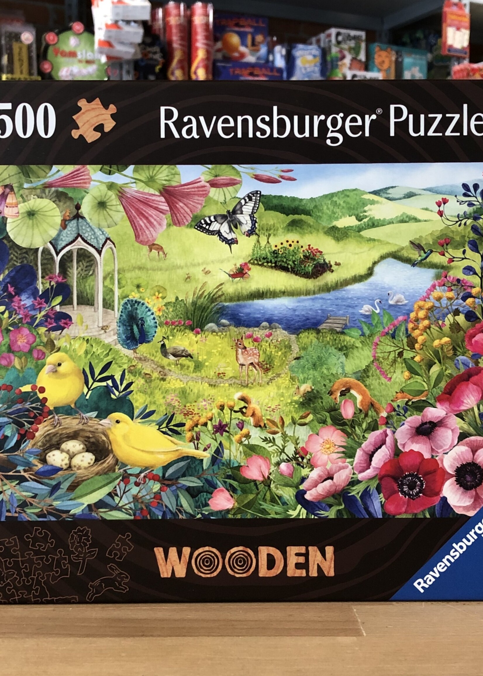 Ravensburger Puzzle (Wood) - Nature Garden 500 Pc.