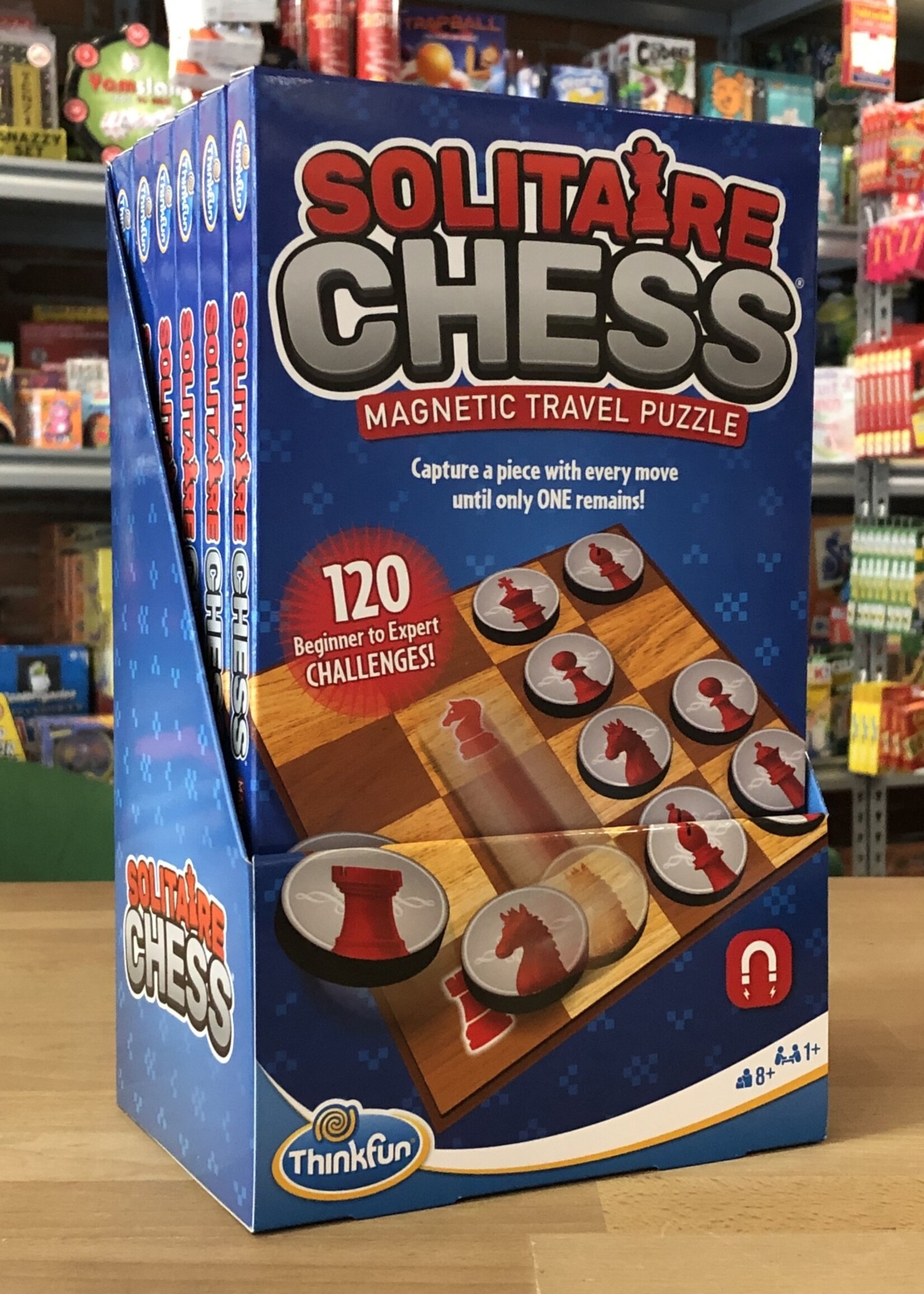 ThinkFun Travel Game - Solitaire Chess