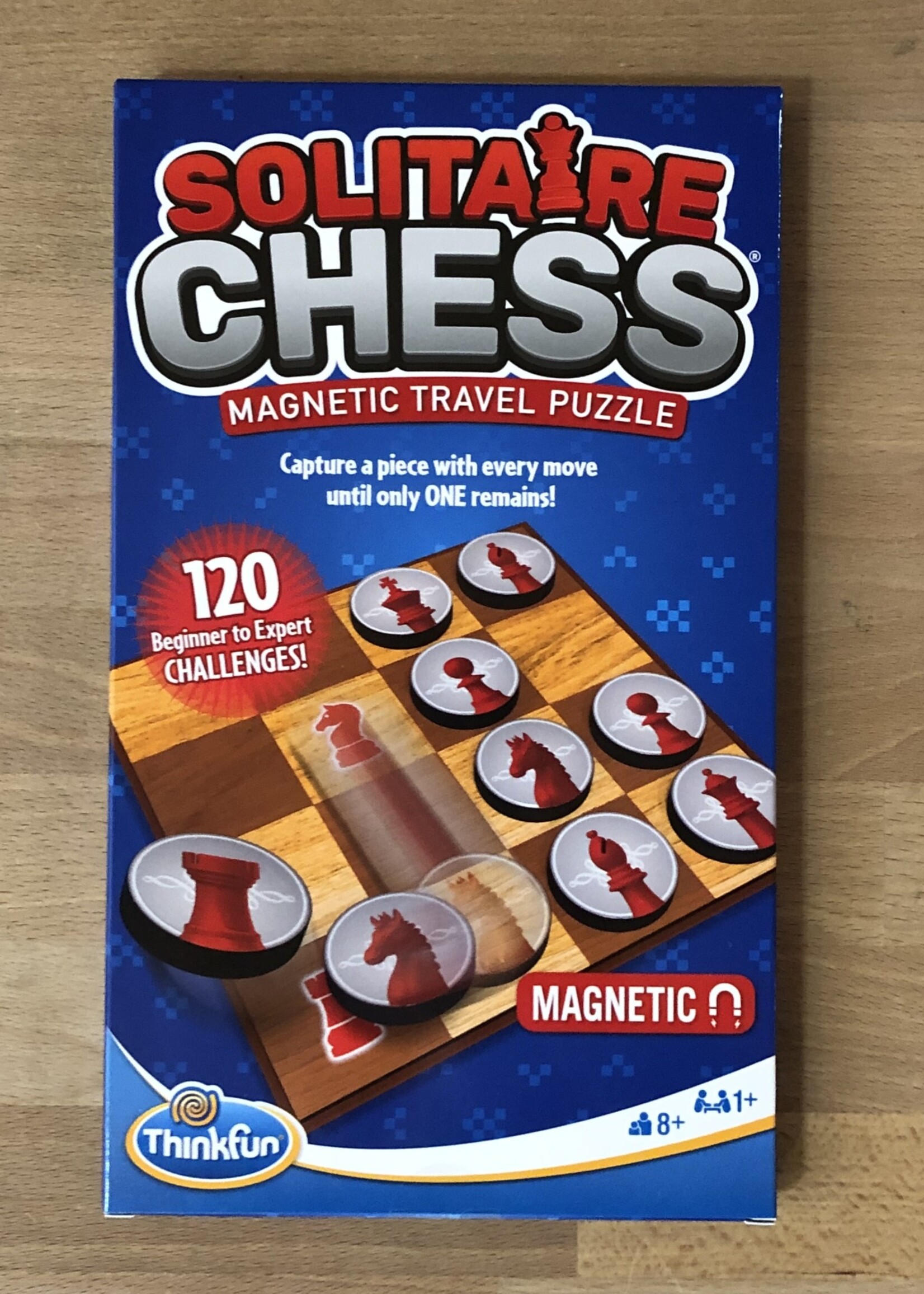 ThinkFun Travel Game - Solitaire Chess