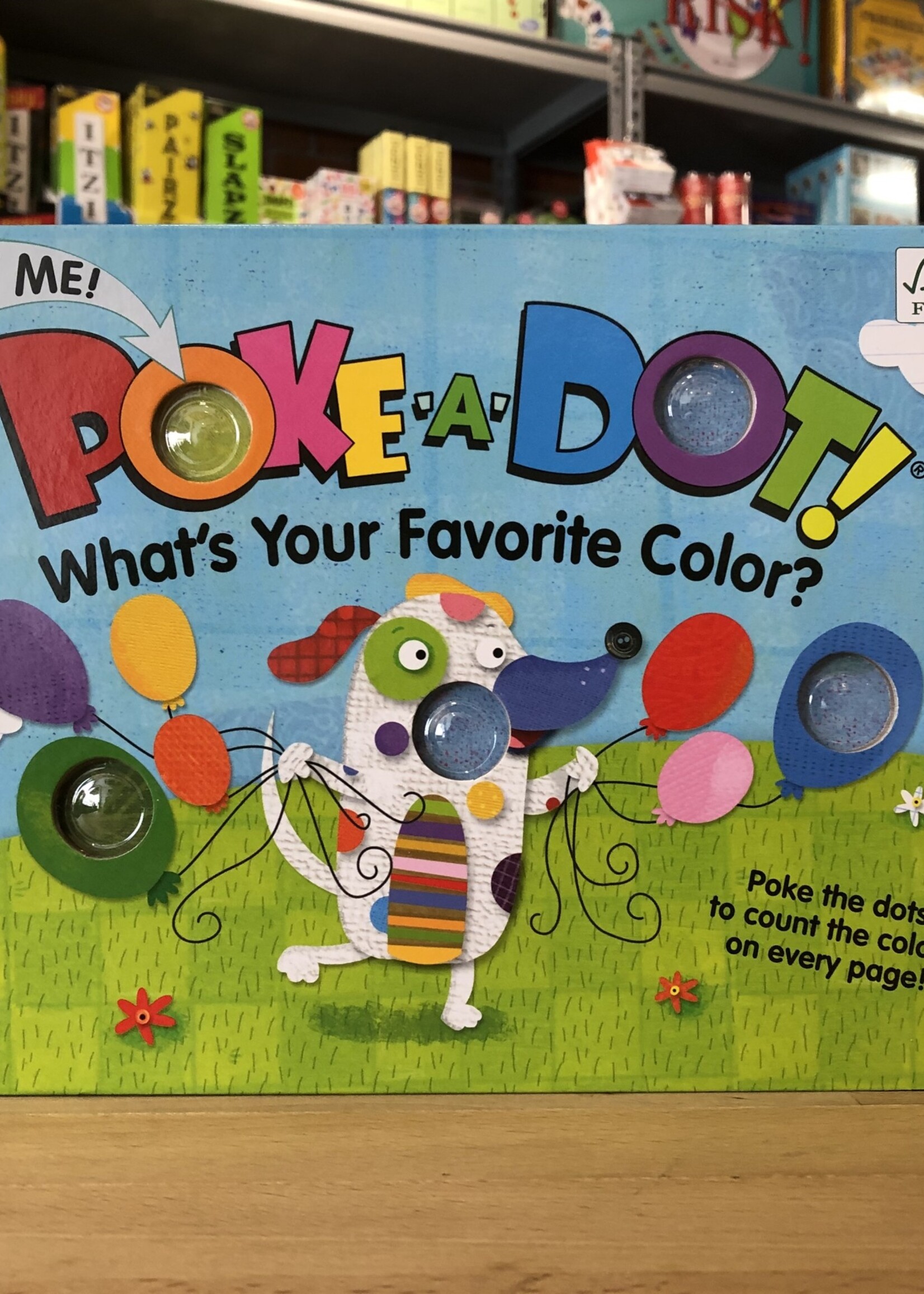 Poke-A-Dot: What's Your Favorite Color? [Book]