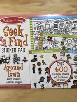 Melissa & Doug Seek and  Find Sticker Pad - Around Town