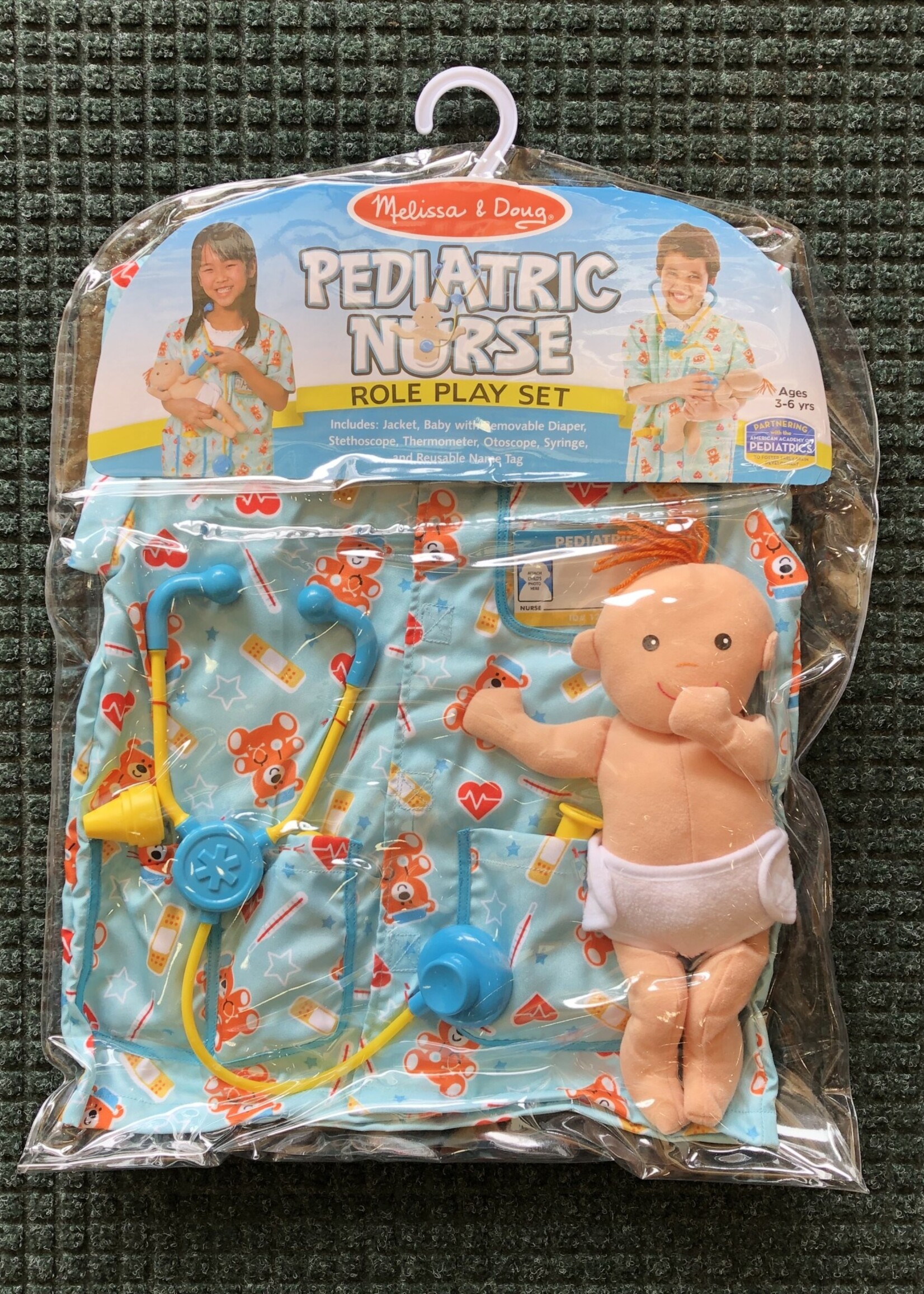 Melissa & Doug Pediatric Nurse Role Play Costume Set