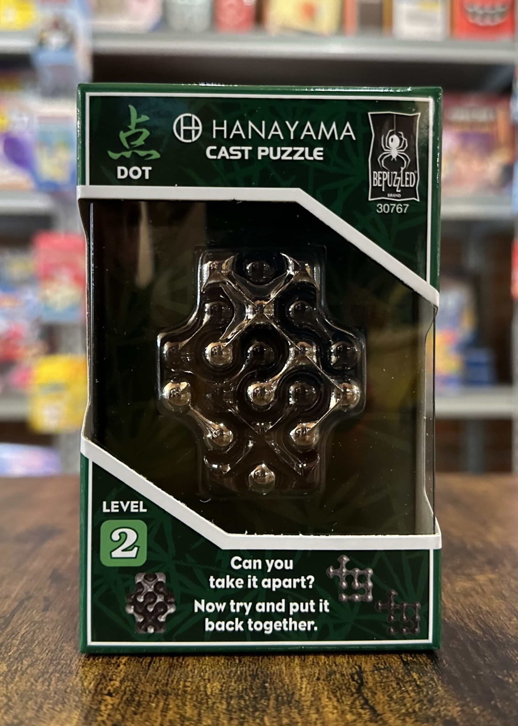 Hanayama Puzzle - Metal Dot (Level 2)