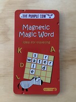The Purple Cow Travel Game - Magnetic Magic Word
