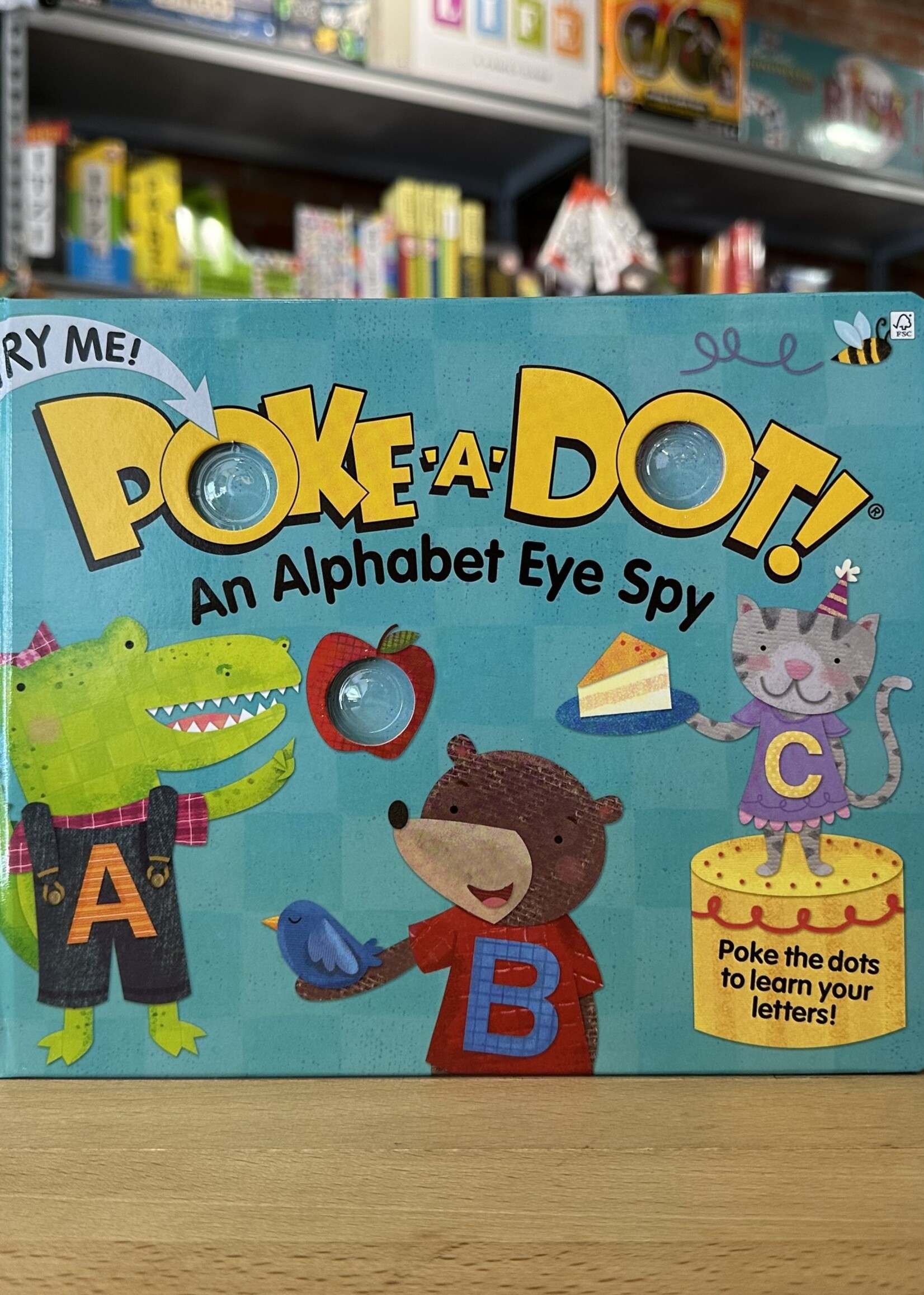 Melissa & Doug Book - Poke-a-Dot: An Alphabet Eye Spy