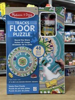 Melissa & Doug Floor Puzzle & Play Set - Round the Shore