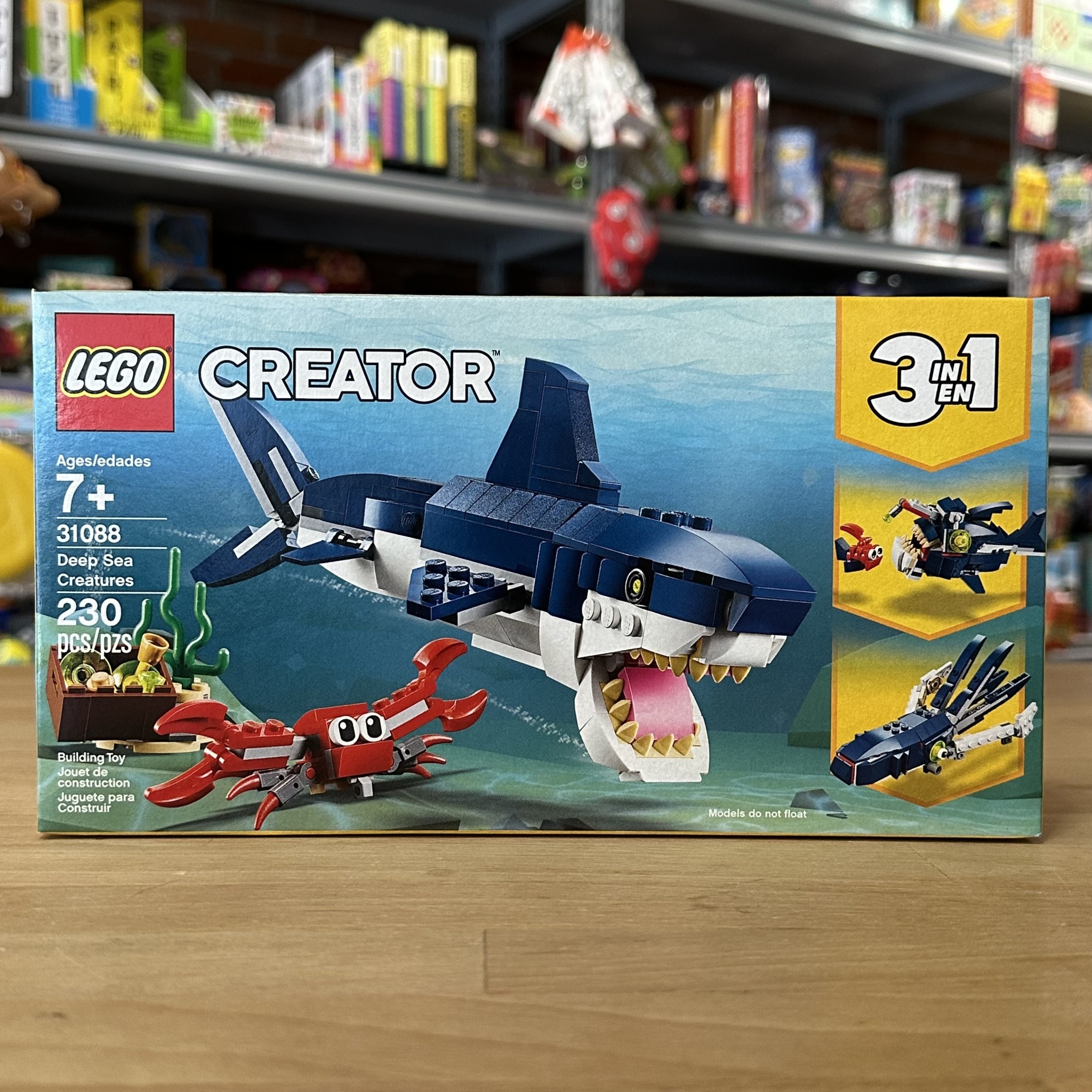 Lego creator deep sea creatures sales