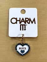 Charm It! Charm It! - Gold March Birthstone Charm
