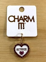 Charm It! Charm It! - Gold October Birthstone Charm