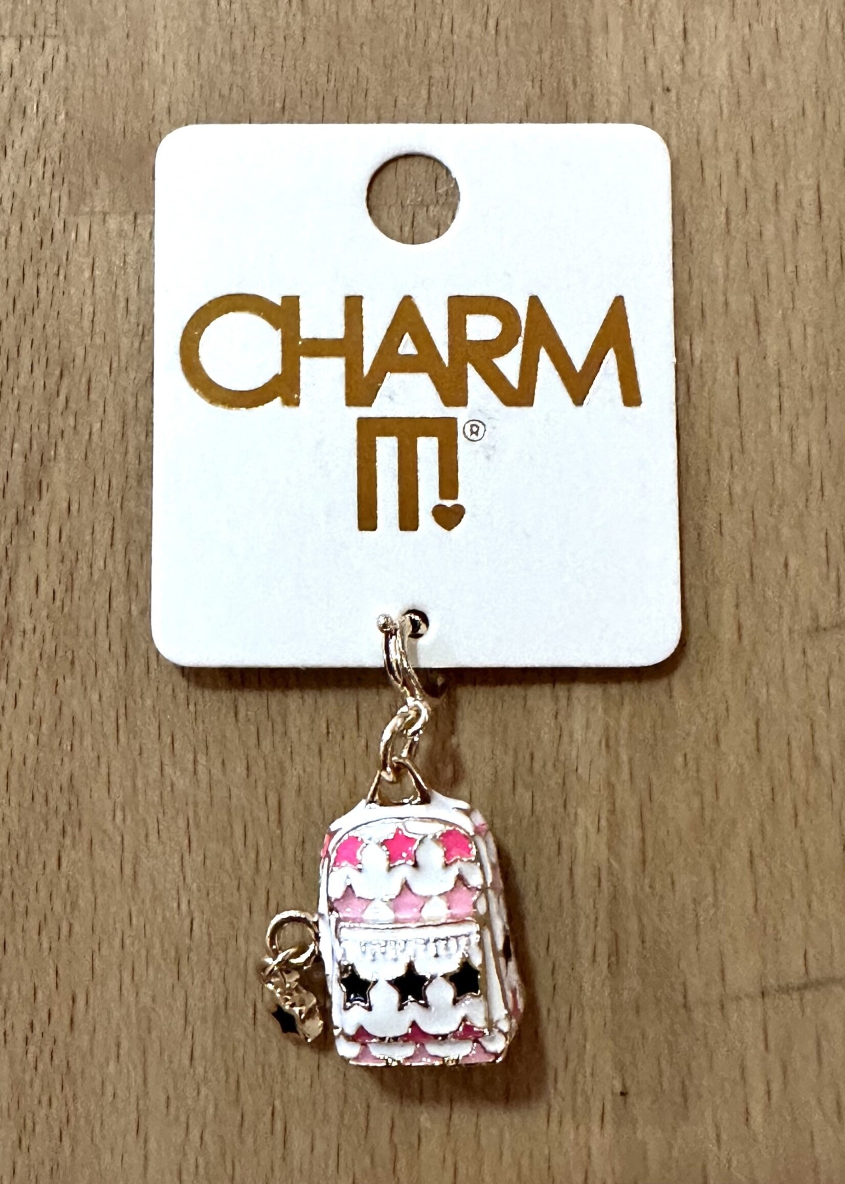 Charm It Charm It! - Gold Star Backpack Charm