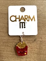 Charm It Charm It! - Gold Glitter French Fries Charm