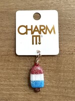 Charm It Charm It! - Gold Glitter Ice Pop Charm