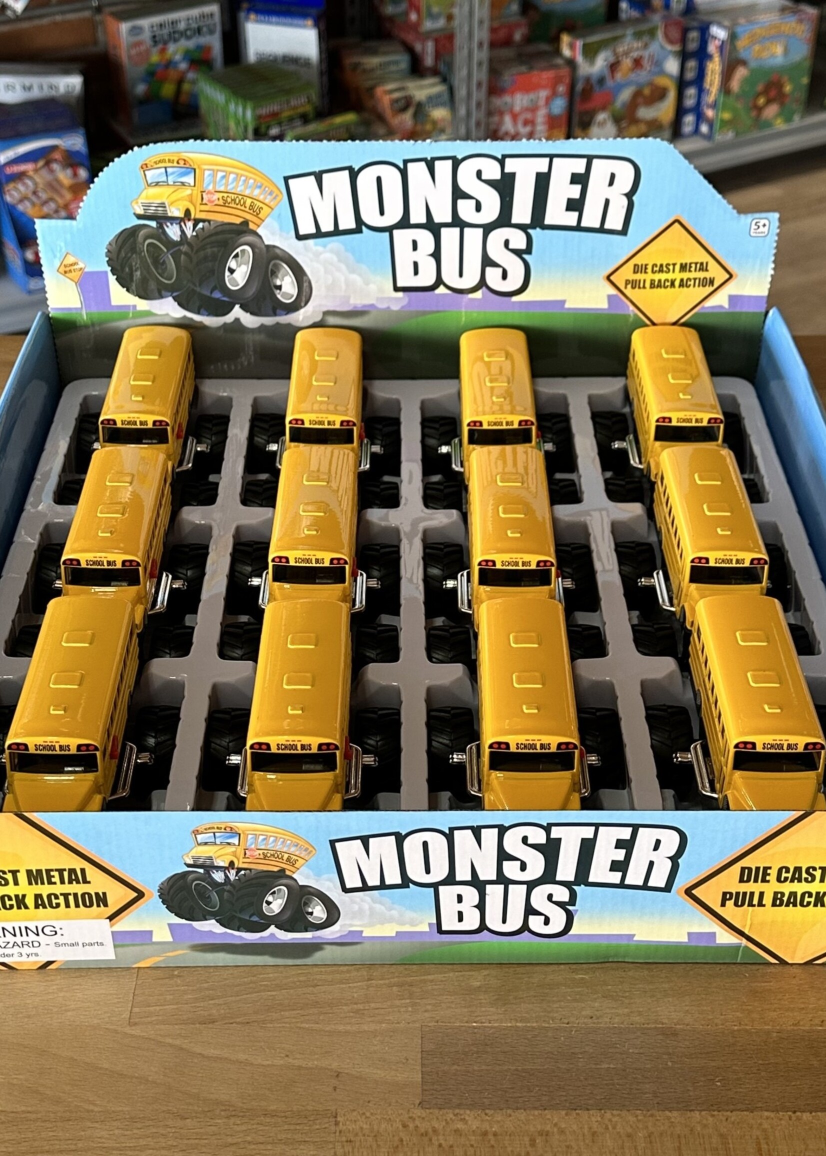 Toysmith Monster School Bus