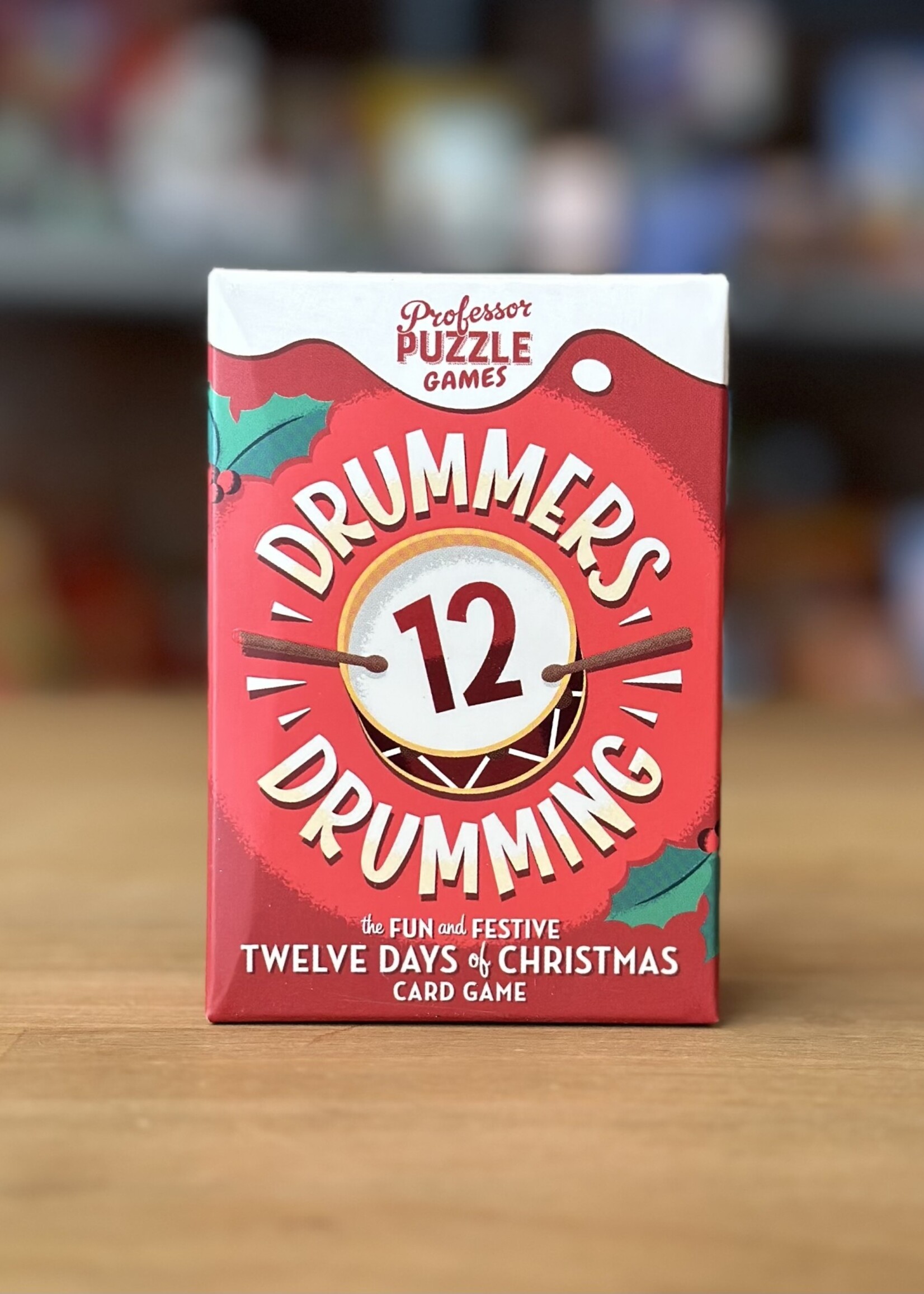 Professor Puzzle Card Game - 12 Drummers Drumming