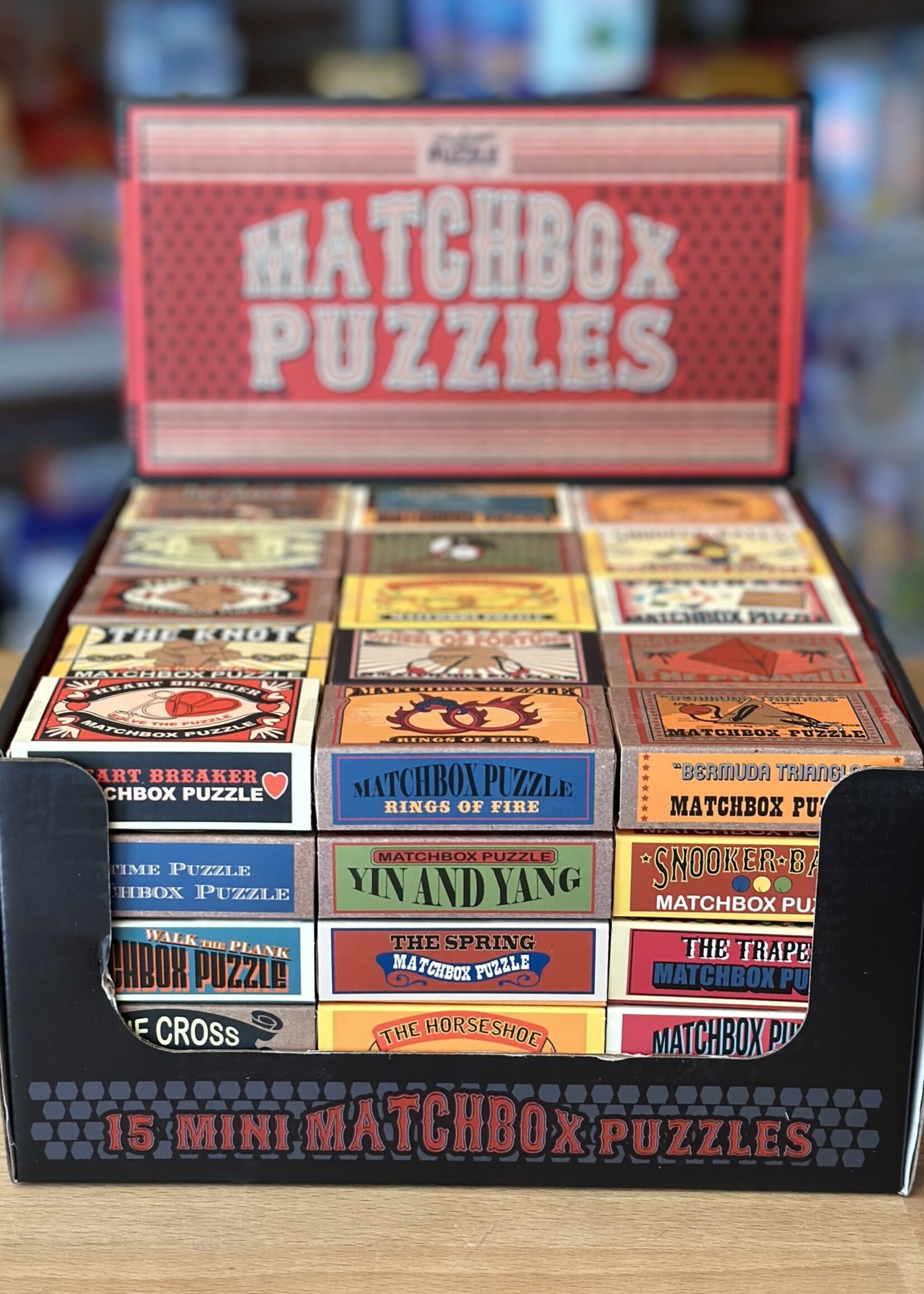 Professor Puzzle Matchbox Puzzles