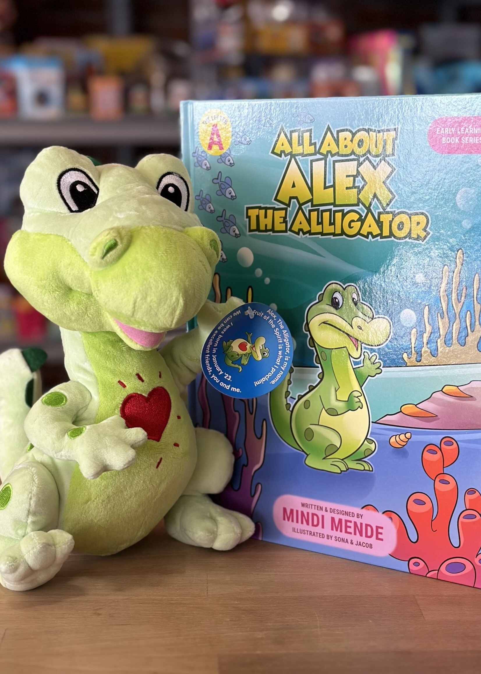 Stuffy - All About Alex the Alligator