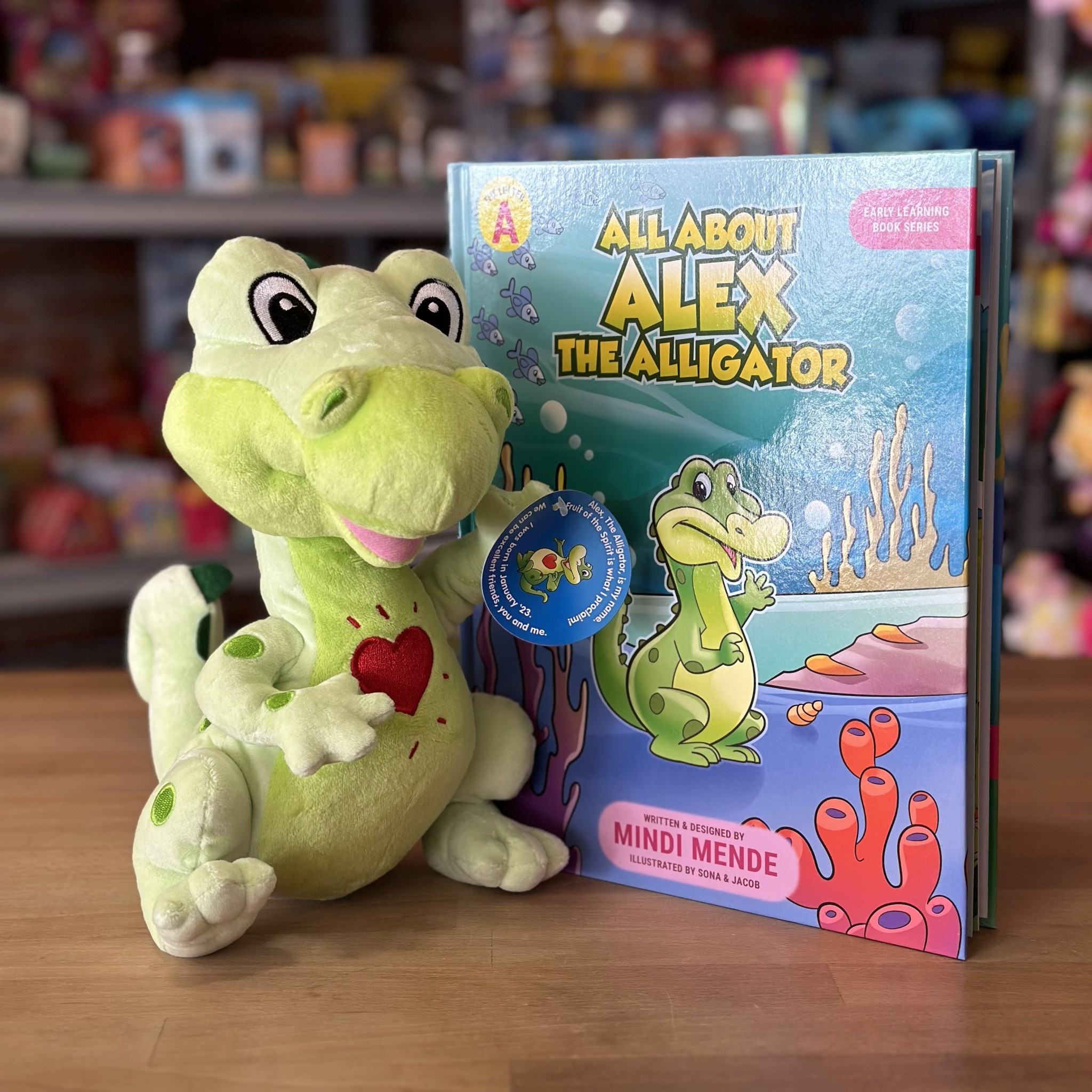 Stuffy - All About Alex the Alligator
