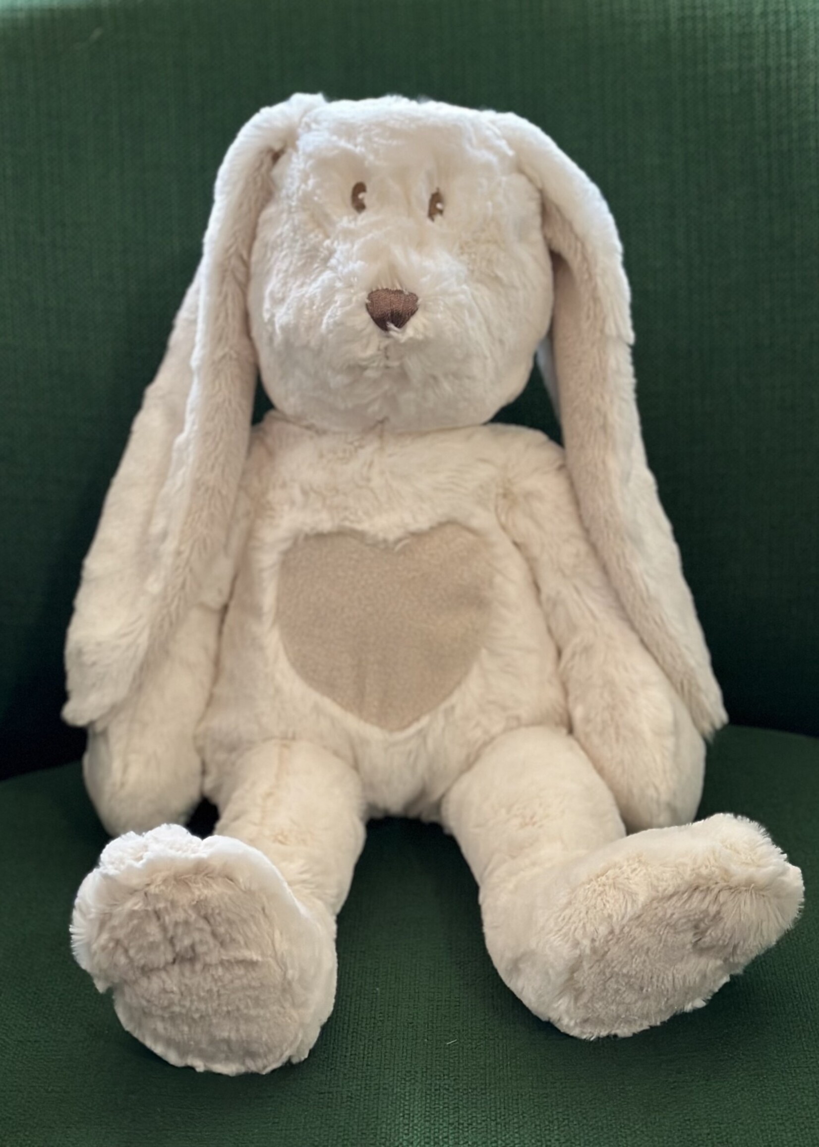 Teddy Komaniet Stuffy - Teddy Cream Rabbit White