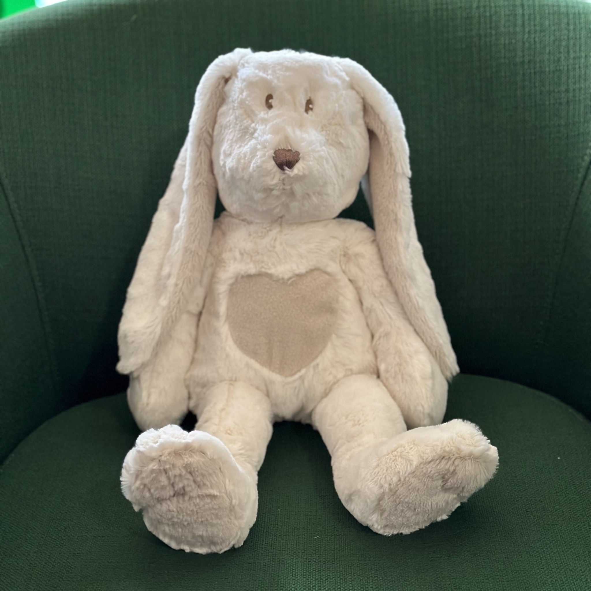 Stuffy - Teddy Cream Rabbit White