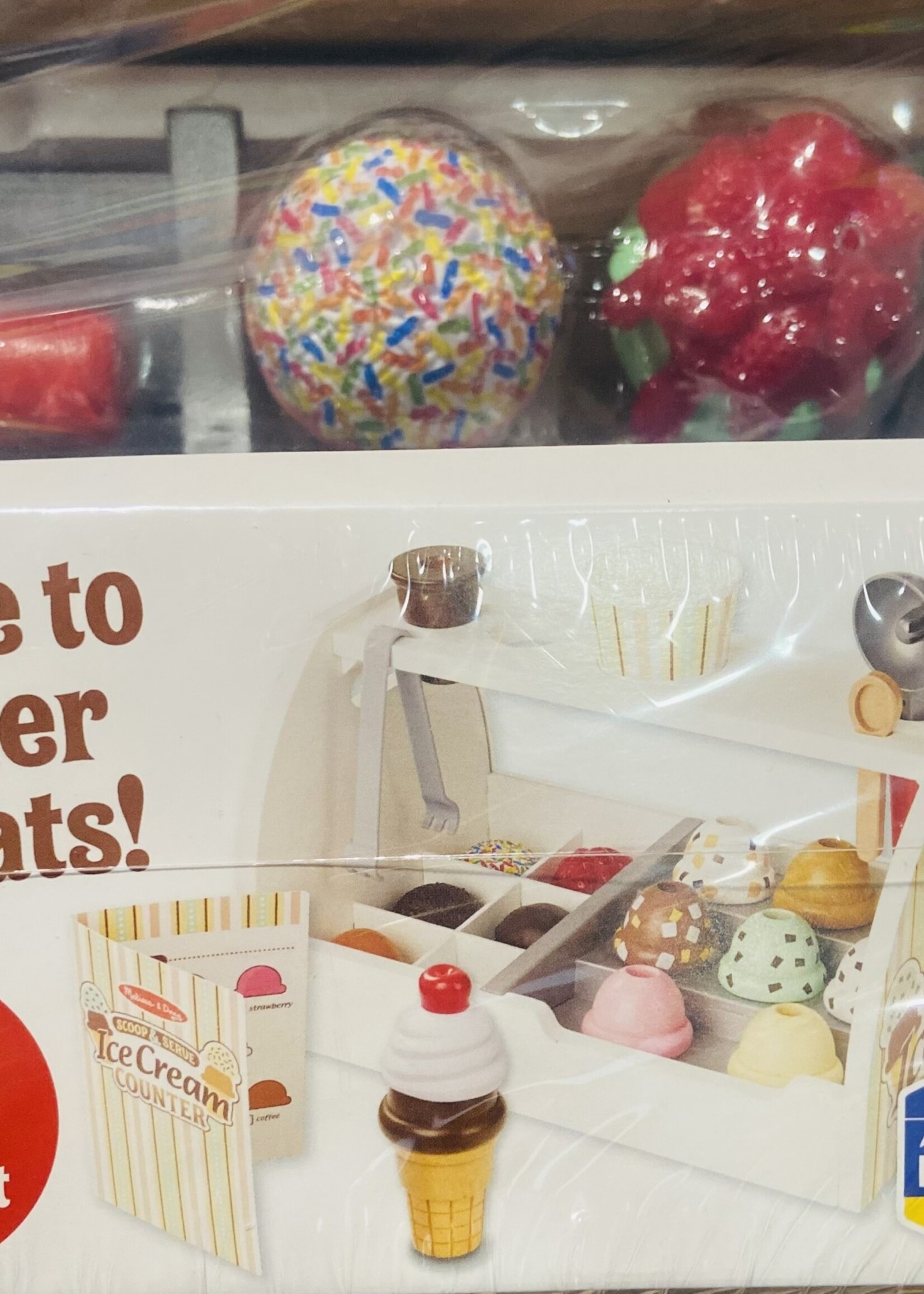 Melissa & Doug Scoop & Serve Ice Cream Counter