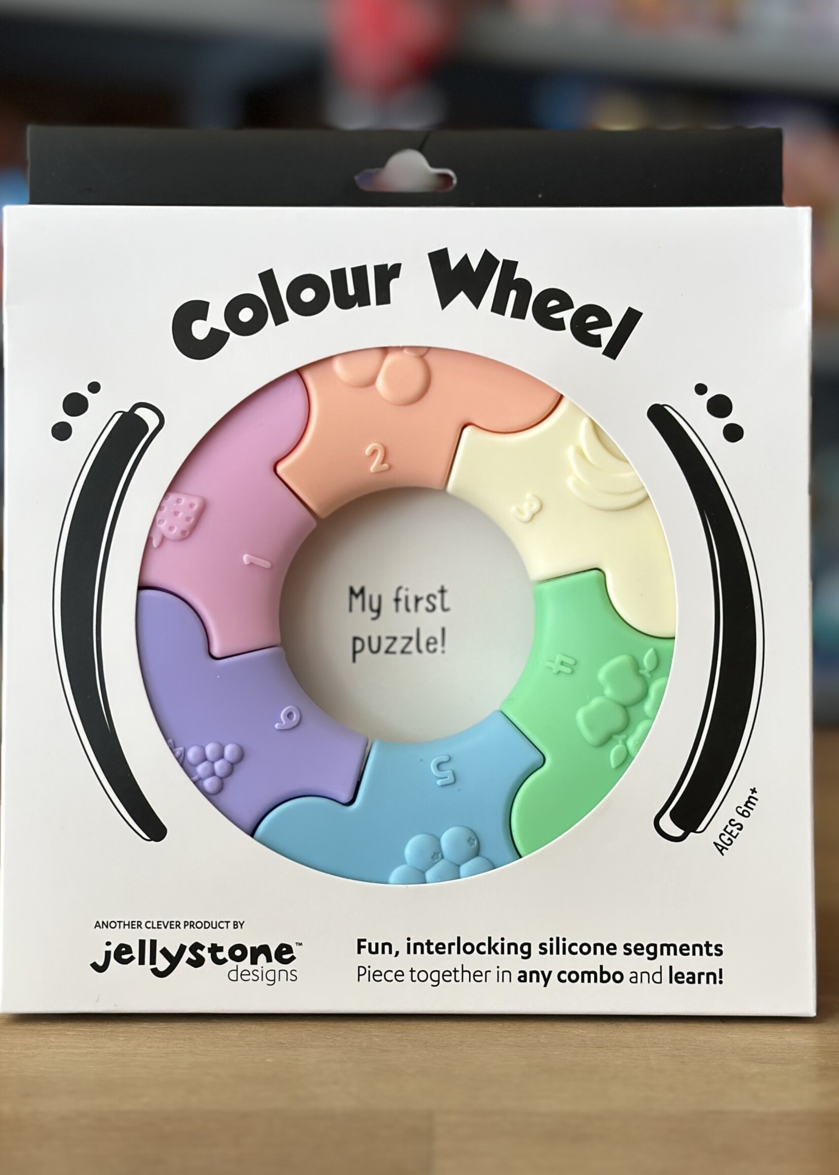 Jellystone Colour Wheel - Rainbow Pastel
