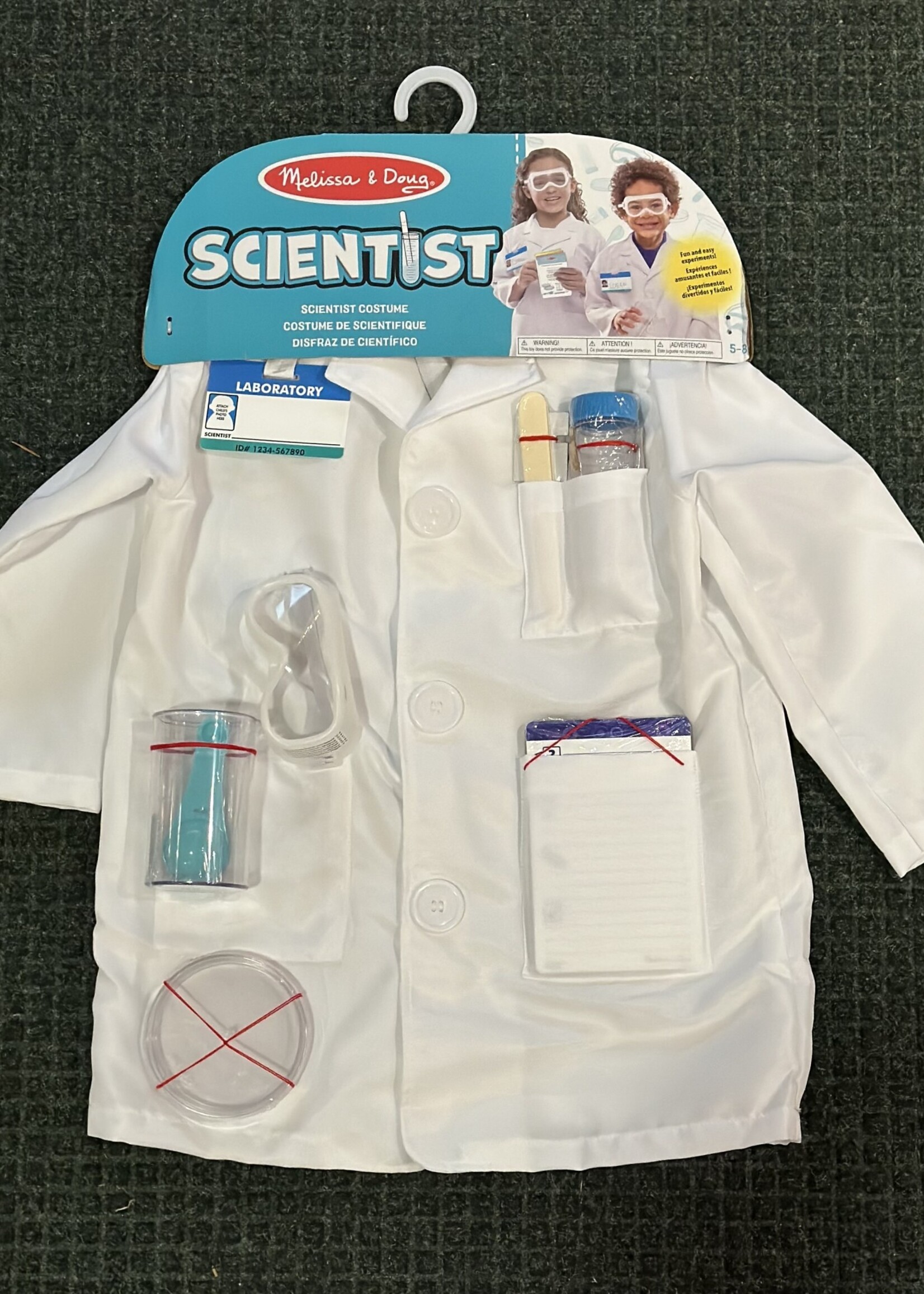 Melissa & Doug Scientist Role Play Set