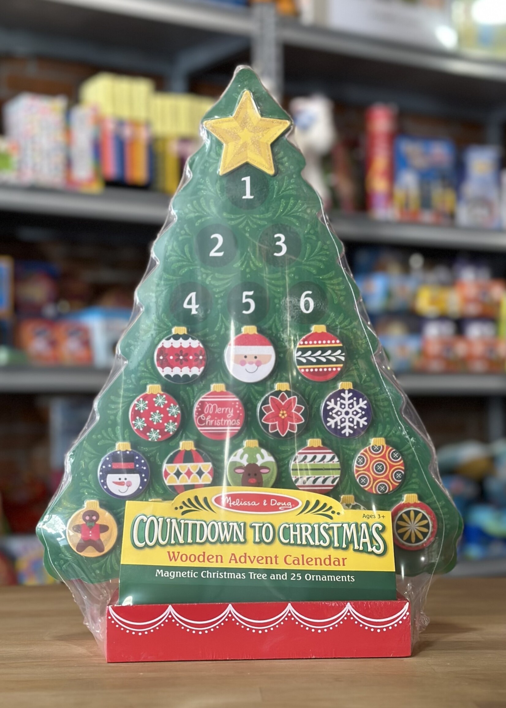 Melissa & Doug Countdown to Christmas Advent Calendar